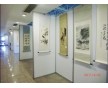 八棱柱展板，標(biāo)準(zhǔn)展覽展板，國畫展覽用PVC貼面展架