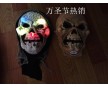 工廠供應 萬圣節(jié)LED鬼臉面具 Disguise.供應商